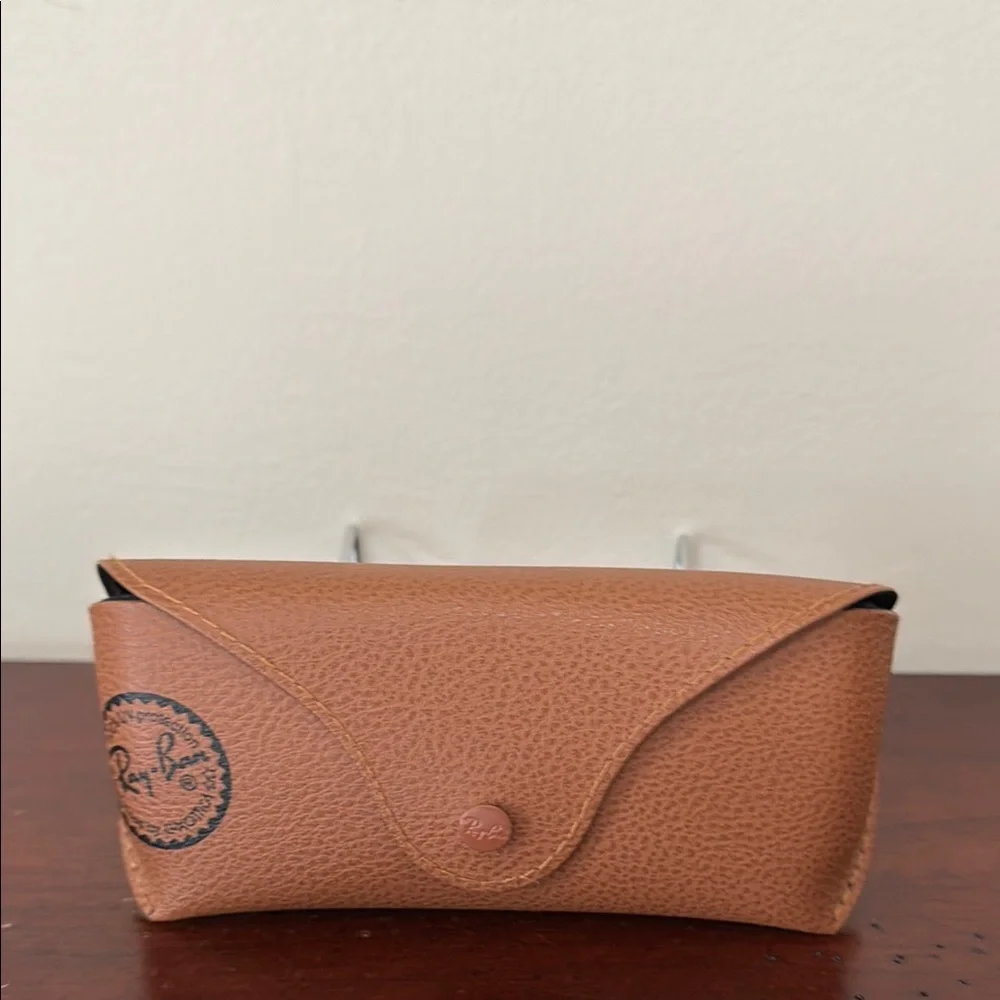 Ray Ban tan eyeglass case